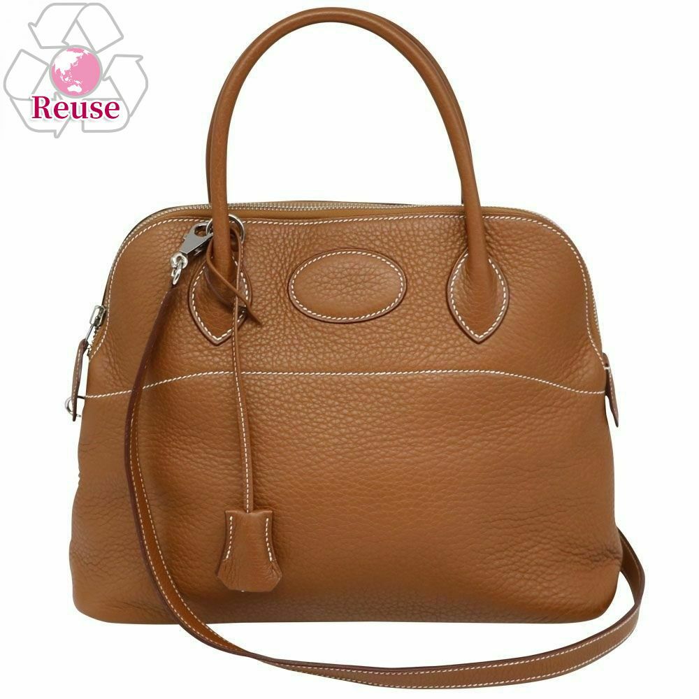 【予約会対象品】 【リユース品】 エルメス HERMES ハンドバッグ ボリード31 ブラウン 【お取り寄せ】