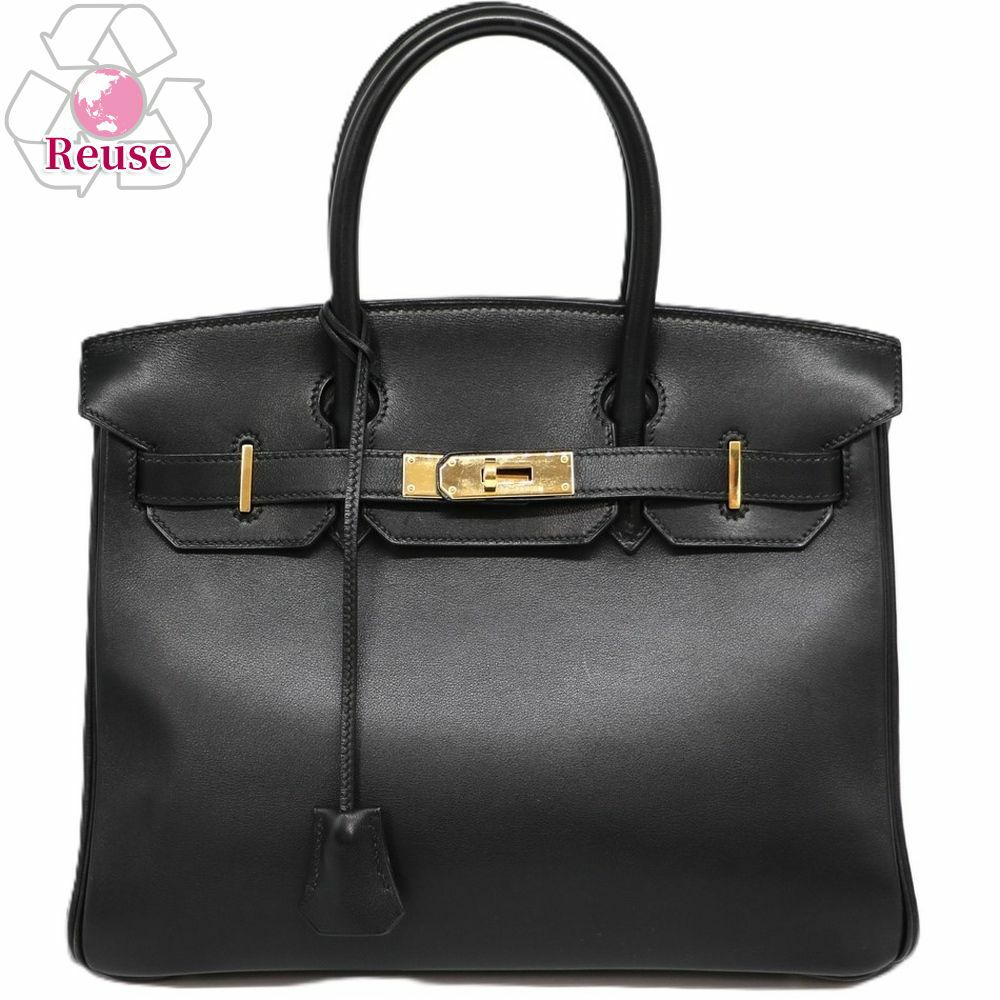 【予約会対象品】 【リユース品】 エルメス HERMES ハンドバッグ バーキン30 ブラック 【お取り寄せ】