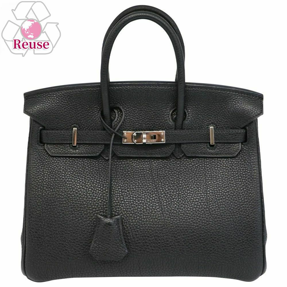 【予約会対象品】 【リユース品】 エルメス HERMES ハンドバッグ バーキン25 ブラック 【お取り寄せ】