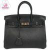【予約会対象品】 【リユース品】 エルメス HERMES ハンドバッグ バーキン25 ブラック 【お取り寄せ】