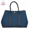 【予約会対象品】 【リユース品】 エルメス HERMES ハンドバッグ ガーデンパーティー30TPM ネイビー 【お取り寄せ】