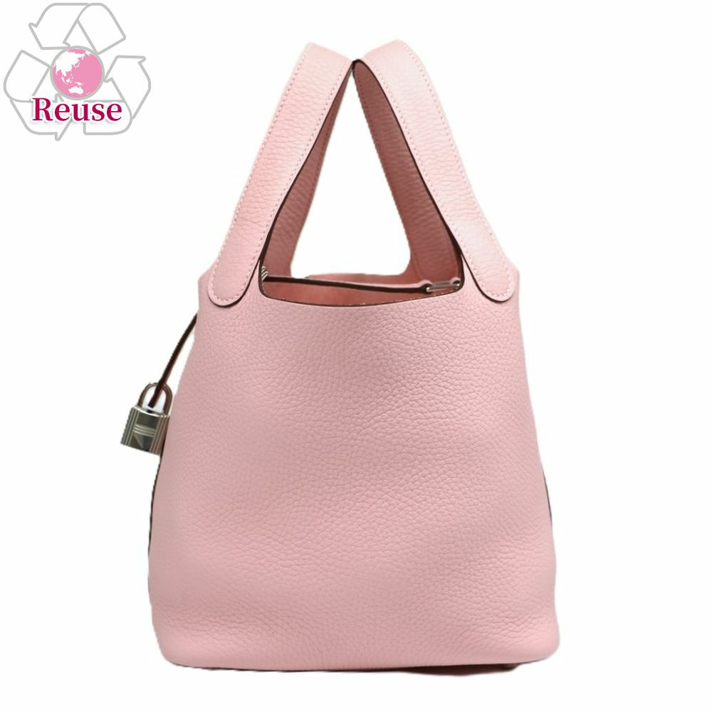 【予約会対象品】 【リユース品】 エルメス HERMES ハンドバッグ ピコタンロック18PM ピンク 【お取り寄せ】