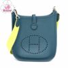 【予約会対象品】 【リユース品】 エルメス HERMES ショルダーバッグ エヴリン16TPMアマゾーヌ ブルー 【お取り寄せ】