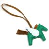 【予約会対象品】 【リユース品】 エルメス HERMES アクセサリー バッグチャーム ロデオチャームペガサ グリーン 【お取り寄せ】