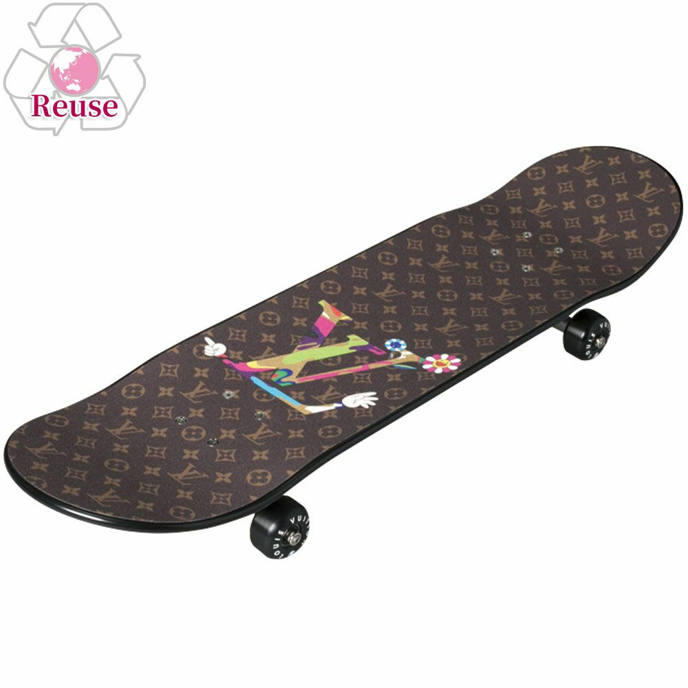 【予約会対象品】 【リユース品】 ルイヴィトン LOUIS VUITTON スケートボード スケートボード GI1320 ブラウン 【お取り寄せ】