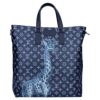 【予約会対象品】 【リユース品】 ルイヴィトン LOUIS VUITTON 2WAYバッグ サバンナアンクル ジェイク アンド ディノスチャップマン M54127 ネイビー 【お取り寄せ】