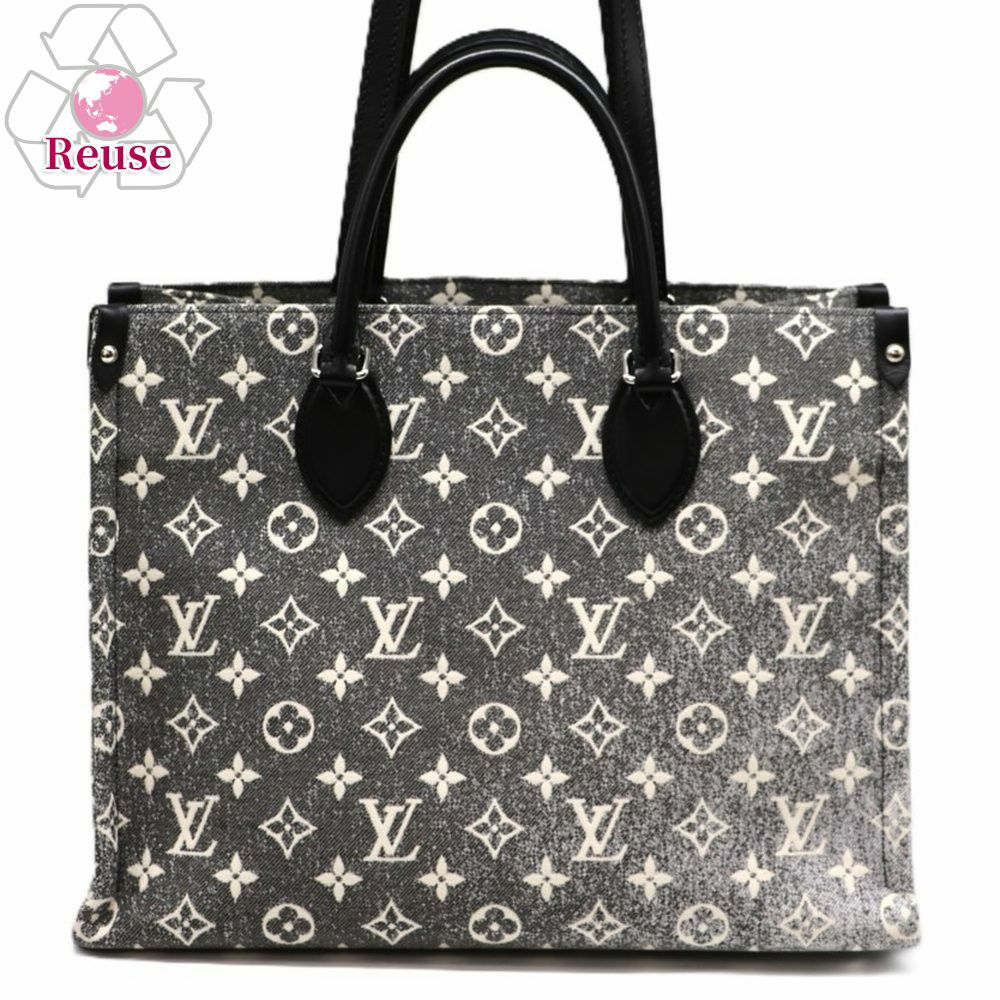【予約会対象品】 【リユース品】 ルイヴィトン LOUIS VUITTON 2WAYバッグ オンザゴーMM M46448 グレー 【お取り寄せ】