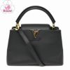 【予約会対象品】 【リユース品】 ルイヴィトン LOUIS VUITTON 2WAYバッグ カプシーヌPM ツイリーセット ブラック 【お取り寄せ】
