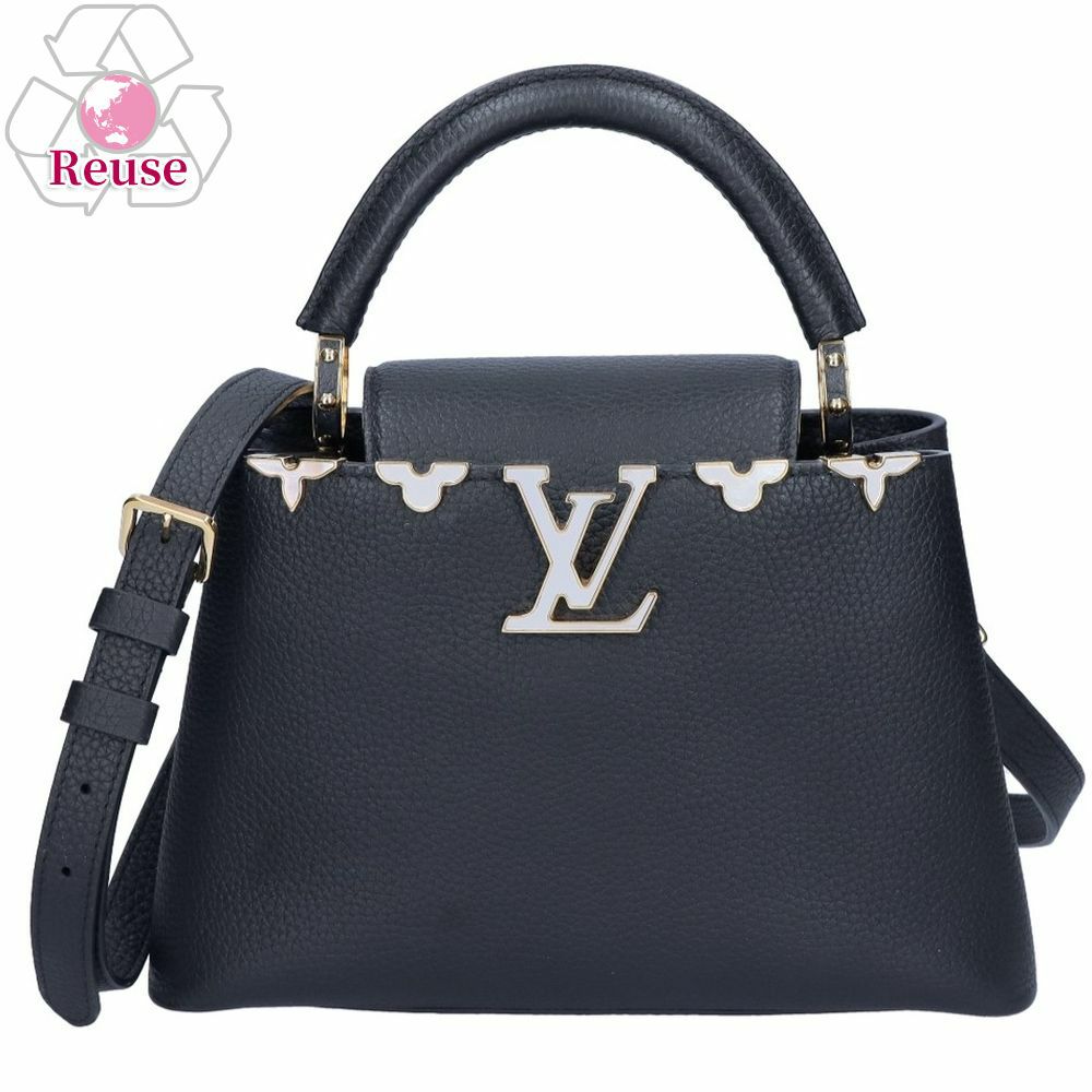 【予約会対象品】 【リユース品】 ルイヴィトン LOUIS VUITTON 2WAYバッグ カプシーヌBB ブラック 【お取り寄せ】