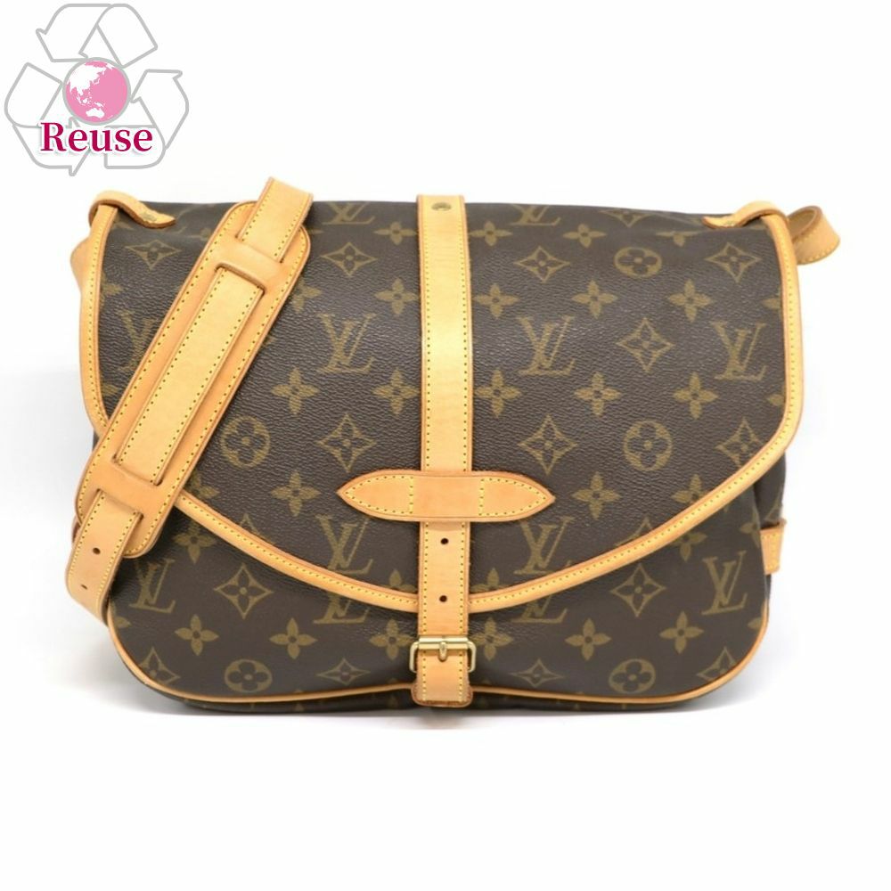 【予約会対象品】 【リユース品】 ルイヴィトン LOUIS VUITTON ショルダーバッグ ソミュール30 M42256 ブラウン 【お取り寄せ】