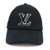 【予約会対象品】 【リユース品】 ルイヴィトン LOUIS VUITTON キャップ 帽子 キャップ M7282M ブラック M 【お取り寄せ】