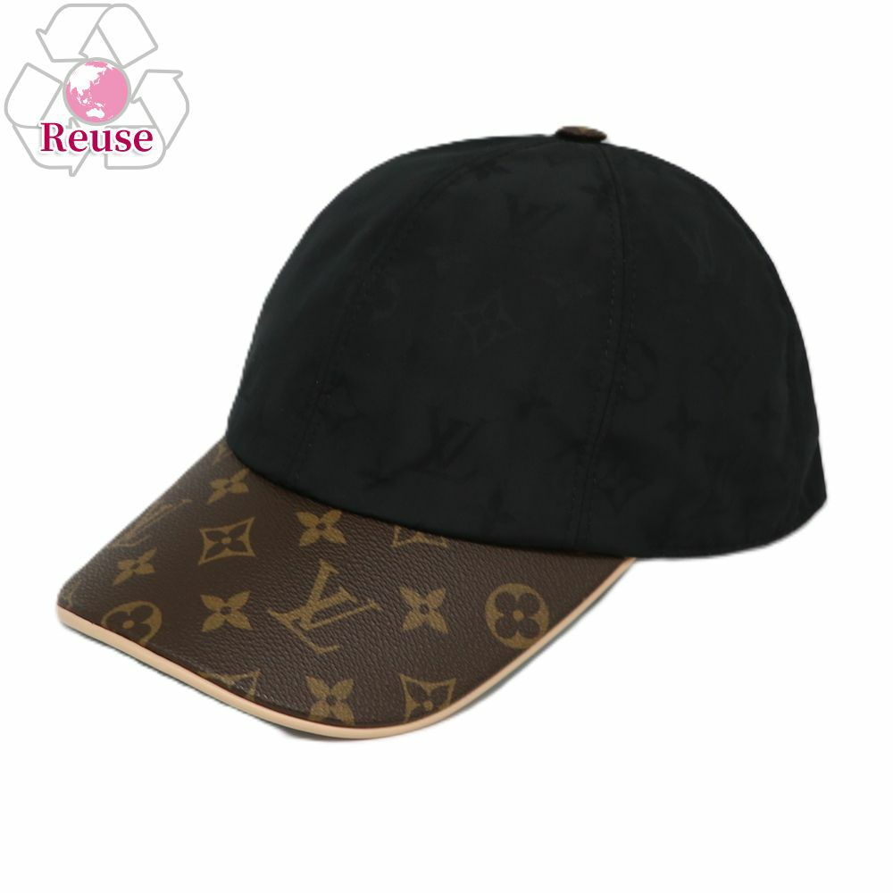 【予約会対象品】 【リユース品】 ルイヴィトン LOUIS VUITTON キャップ 帽子 キャップ M76528 ブラック M 【お取り寄せ】