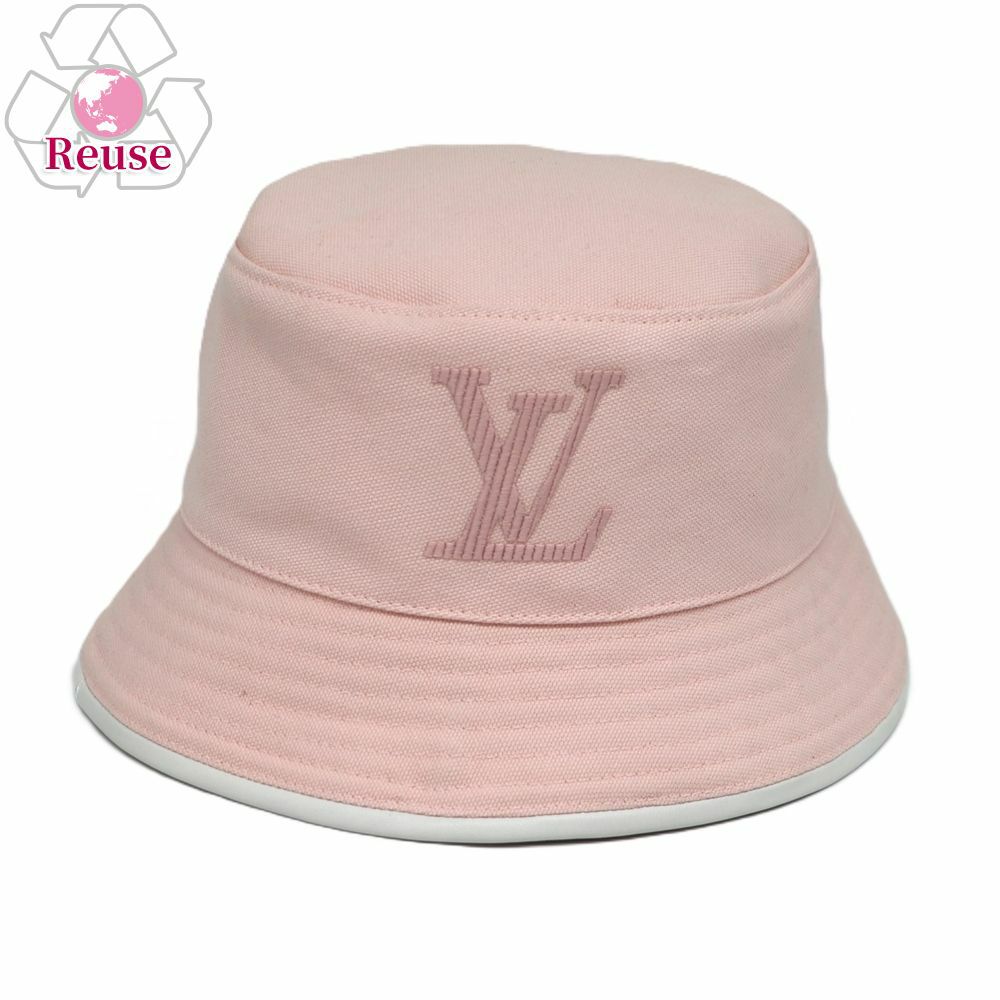 【予約会対象品】 【リユース品】 ルイヴィトン LOUIS VUITTON バケットハット 帽子 バケットハット M77576 ピンク 【お取り寄せ】