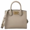 【予約会対象品】 フェラガモ FERRAGAMO ハンドバッグ THE STUDIO BOX MINI 211424 757942 ベージュ 【お取り寄せ】