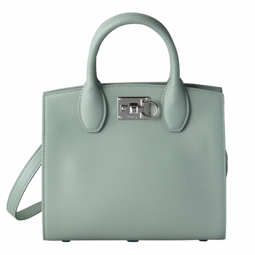 【予約会対象品】 フェラガモ FERRAGAMO ハンドバッグ THE STUDIO BOX MINI 211424 768823 ラッキーチャーム 【お取り寄せ】