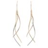 【予約会対象品】 ジュエリー JEWELRY スリーカラージプシーピアス 地金 ゴールド プラチナ/K18イエローゴールド/ピンクゴールド　ジプシーピアス 【お取り寄せ】