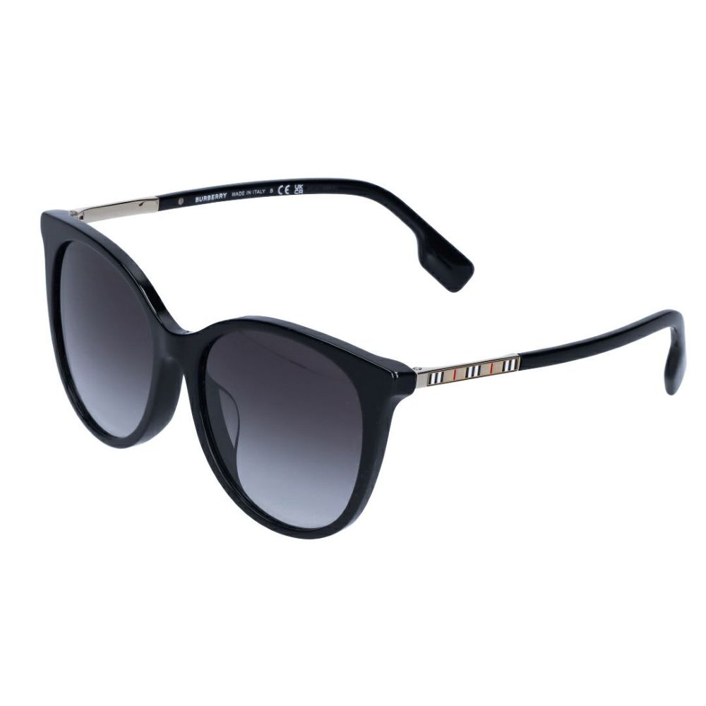 バーバリー BURBERRY メンズ レディース サングラス 0BE4333F 30018G 55 BLACK GREY GRADIENT