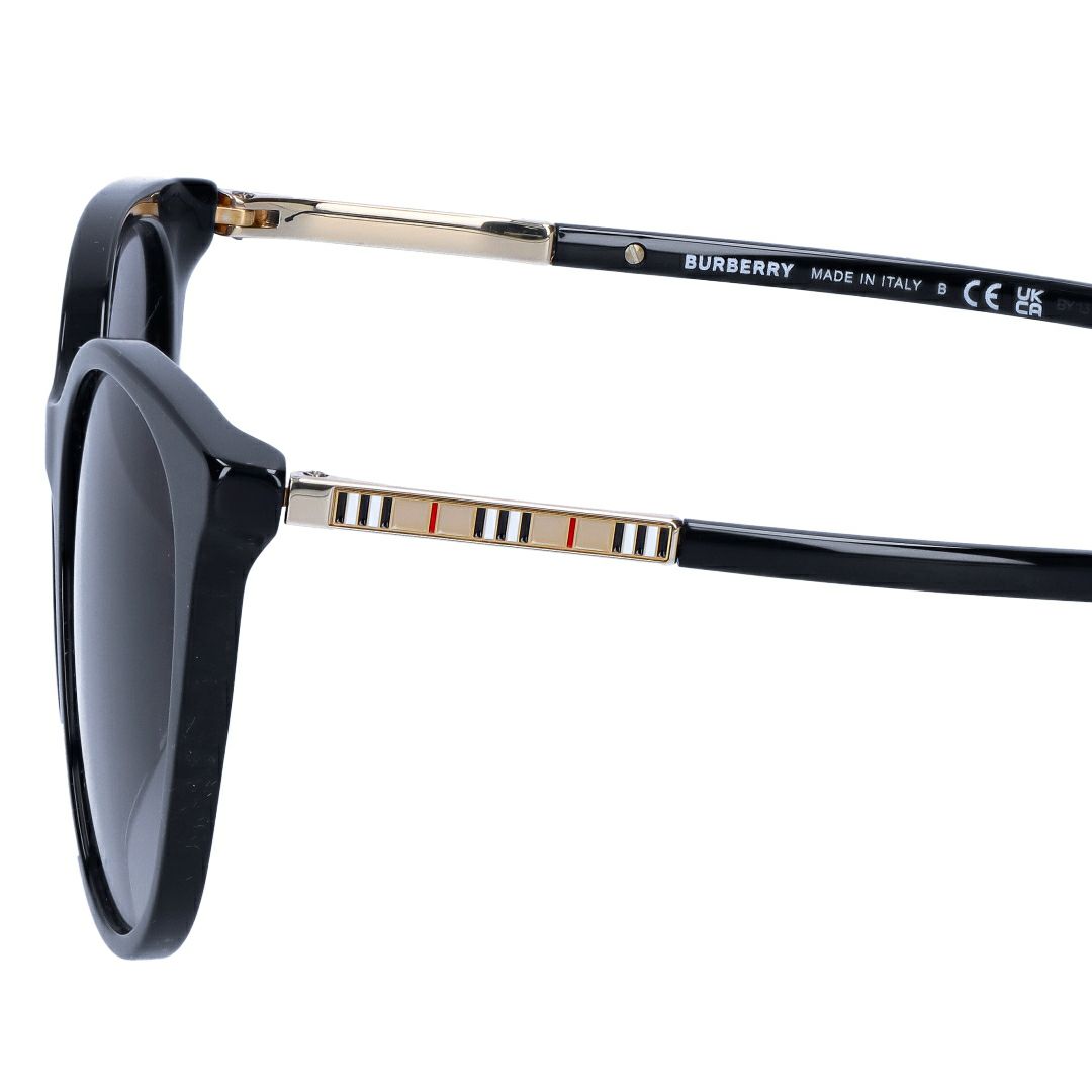 バーバリー BURBERRY メンズ レディース サングラス 0BE4333F 30018G 55 BLACK GREY GRADIENT
