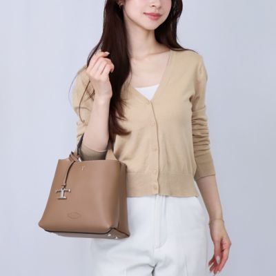 トッズ TODS 2WAYバッグ Tタイムレス XBWAPAA9100 QRI 2L64 TORTOR レザー バッグ ミニ
