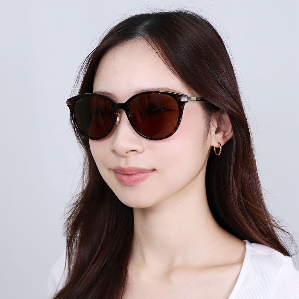グッチ GUCCI レディース サングラス GG1452SK 002 HAVANA HAVANA BROWN