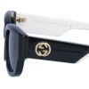 グッチ GUCCI メンズ レディース サングラス GG1667SK 001 BLACK IVORY GREY