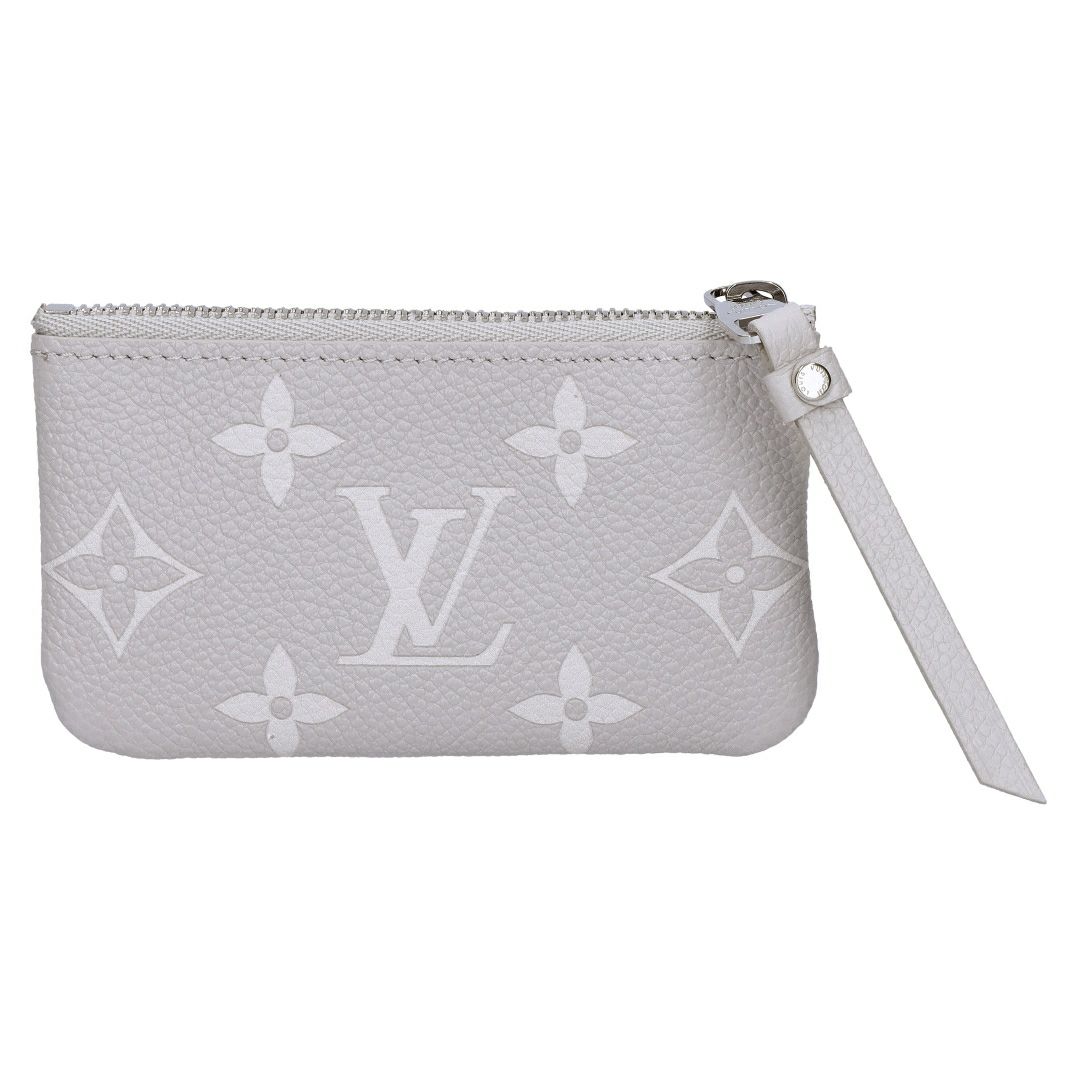 ルイヴィトン LOUIS VUITTON コインケース キーケース アンプラント M13793 ポッシェット・クレ ブリュームグレー/ホワイトクオーツ