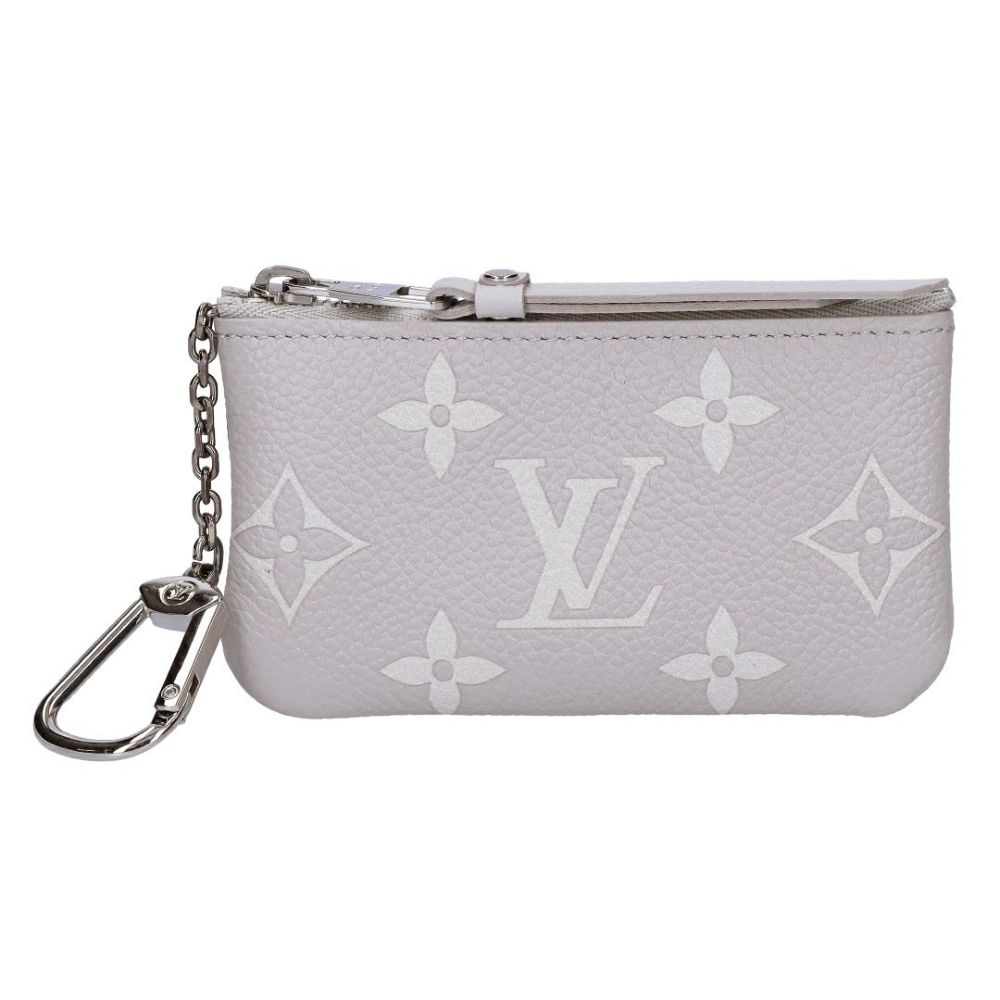 ルイヴィトン LOUIS VUITTON コインケース キーケース アンプラント M13793 ポッシェット・クレ ブリュームグレー/ホワイトクオーツ