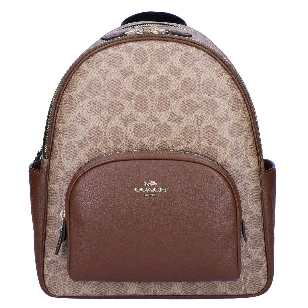 コーチ COACH バッグ リュックサック コート バックパック シグネチャー キャンバス CZ176