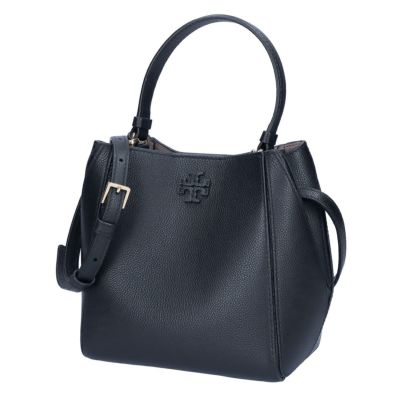 トリーバーチ TORY BURCH 2WAYバッグ MCGRAW SMALL BUCKET BAG マックグロー 158500 001 BLACK ブラック