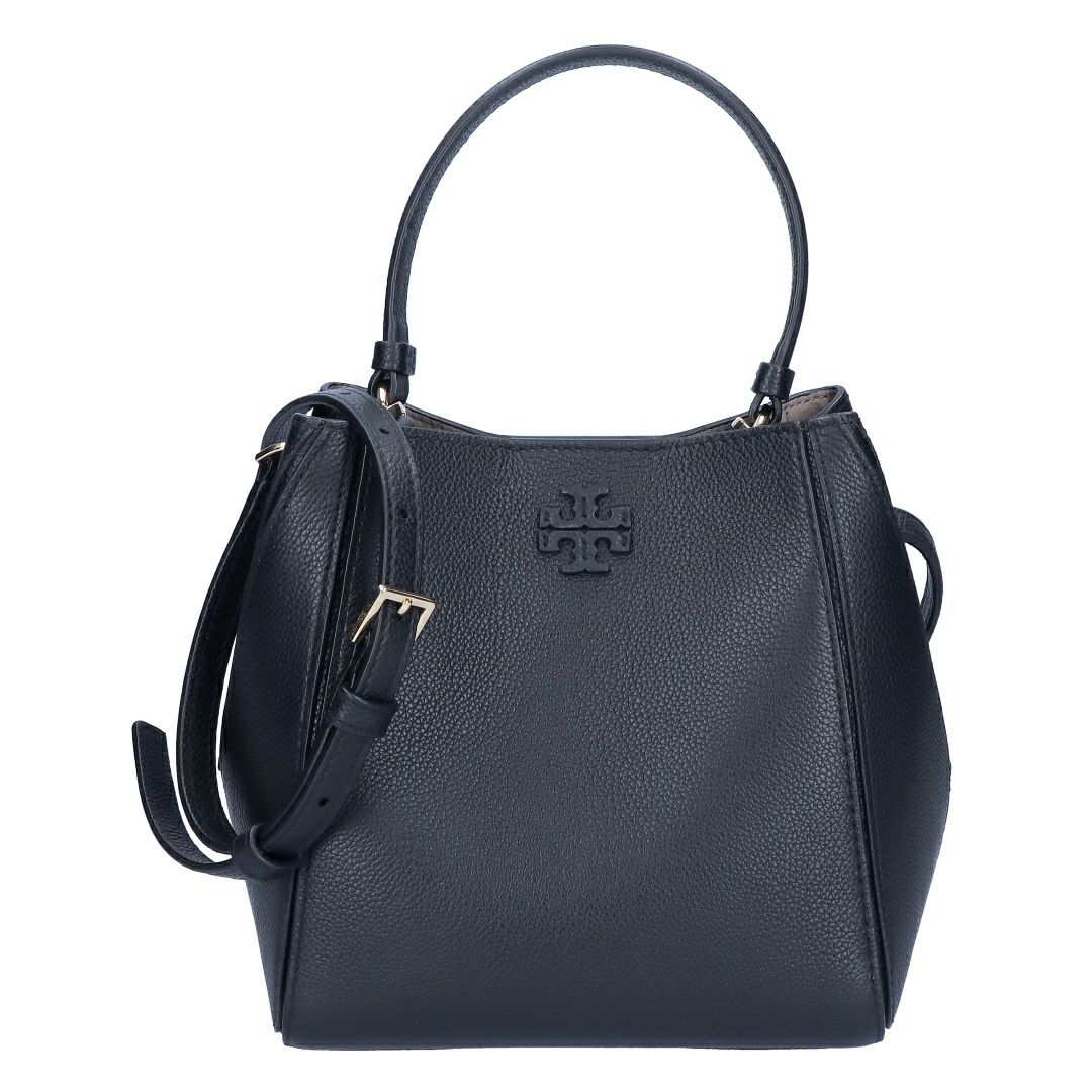 トリーバーチ TORY BURCH 2WAYバッグ MCGRAW SMALL BUCKET BAG マックグロー 158500 001 BLACK ブラック