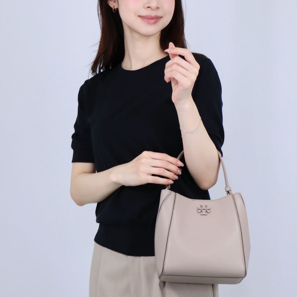 トリーバーチ TORY BURCH 2WAYバッグ MCGRAW SMALL BUCKET BAG マックグロー 158500 200 FRESH CLAY