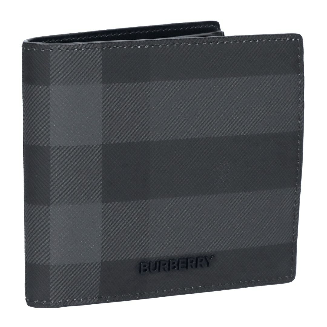 バーバリー BURBERRY 折財布 二つ折り 小銭入れあり 8100529 A12 CHARCOAL