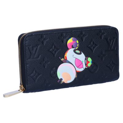 ルイヴィトン LOUIS VUITTON 村上隆 長財布 M14160 LV × TM ジッピー･ウォレット