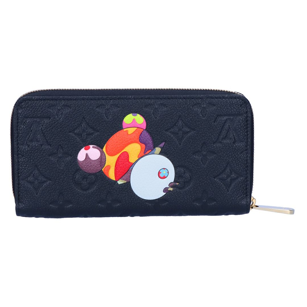 ルイヴィトン LOUIS VUITTON 村上隆 長財布 M14160 LV × TM ジッピー･ウォレット