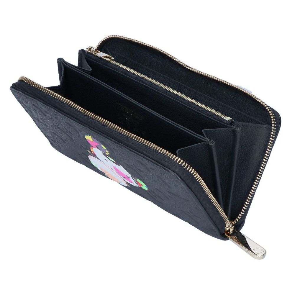 ルイヴィトン LOUIS VUITTON 村上隆 長財布 M14160 LV × TM ジッピー･ウォレット