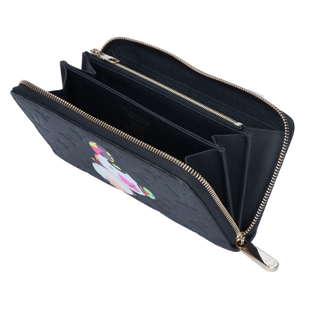 ルイヴィトン LOUIS VUITTON 村上隆 長財布 M14160 LV × TM ジッピー･ウォレット