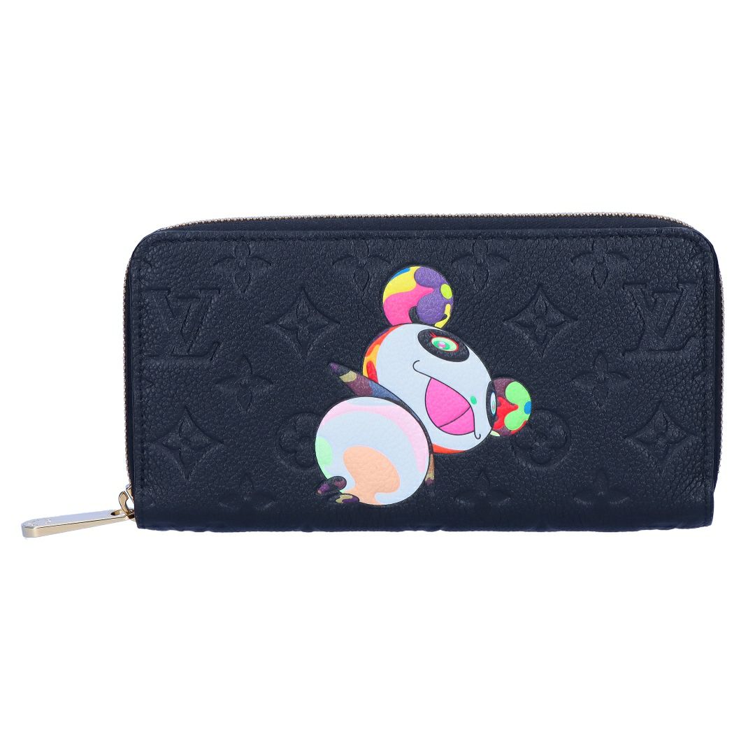 ルイヴィトン LOUIS VUITTON 村上隆 長財布 M14160 LV × TM ジッピー･ウォレット