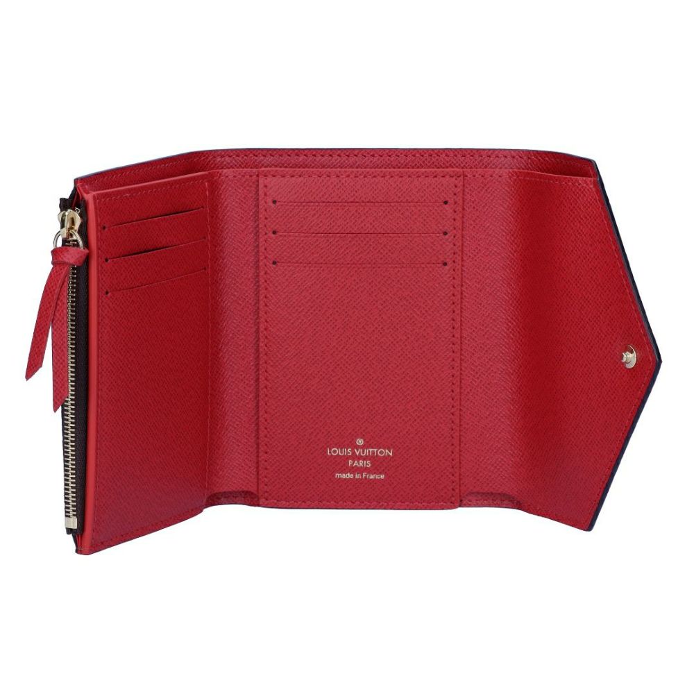 ルイヴィトン LOUIS VUITTON 折財布 三つ折り財布 ダミエ N41659 ポルトフォイユ･ヴィクトリーヌ