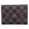 ルイヴィトン LOUIS VUITTON 折財布 三つ折り財布 ダミエ N41659 ポルトフォイユ･ヴィクトリーヌ