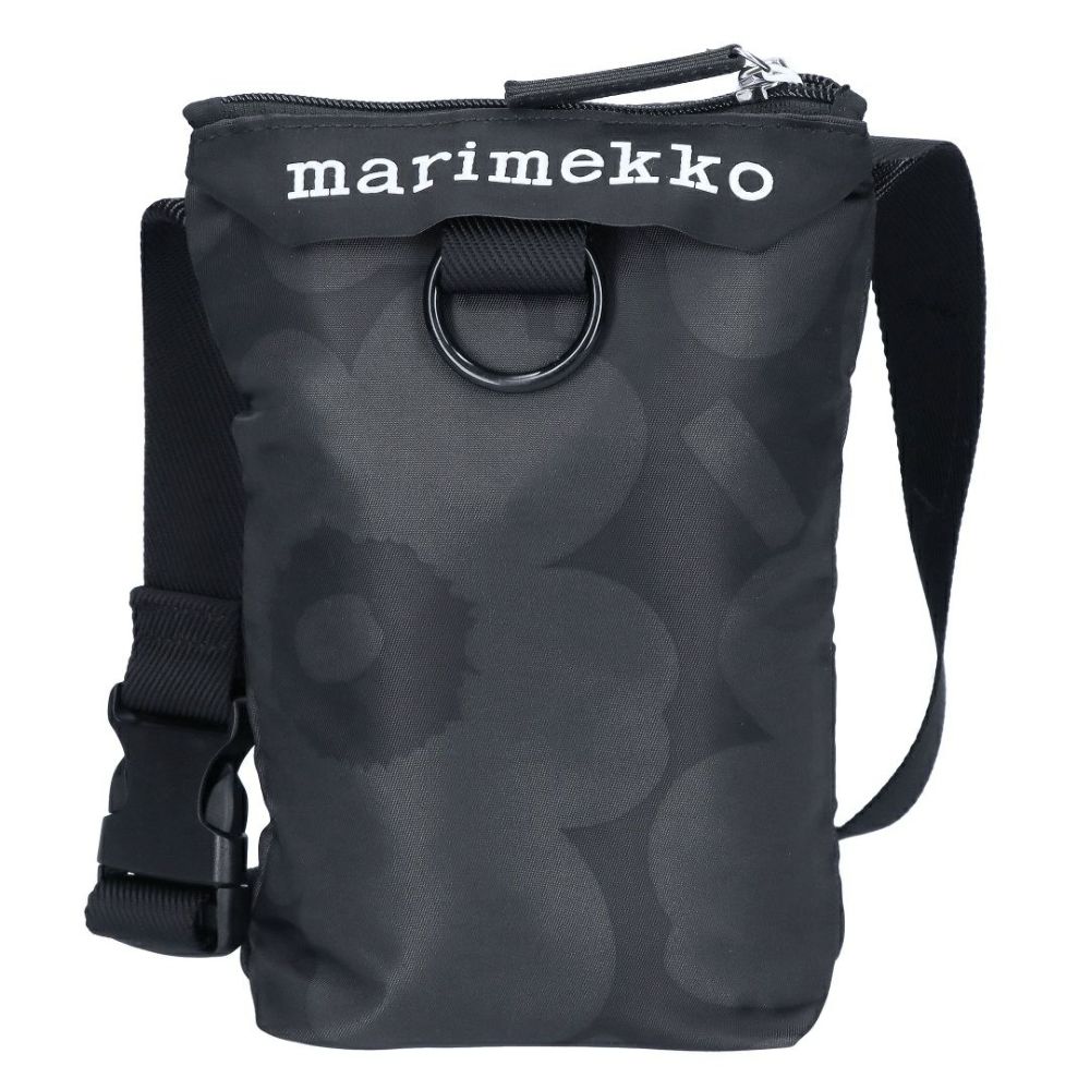 マリメッコ MARIMEKKO ショルダーバッグ NEAT PHONE POCKET UNIKKO 94124 999 DARK GREY G 【ゆうパケ可】【同梱不可】【ギフト不可】【RSL】