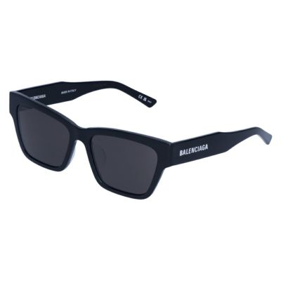 バレンシアガ BALENCIAGA レディース サングラス BB0307SA 001 56 BLACK BLACK GREY SUNGLASS WOMAN RECYCLED