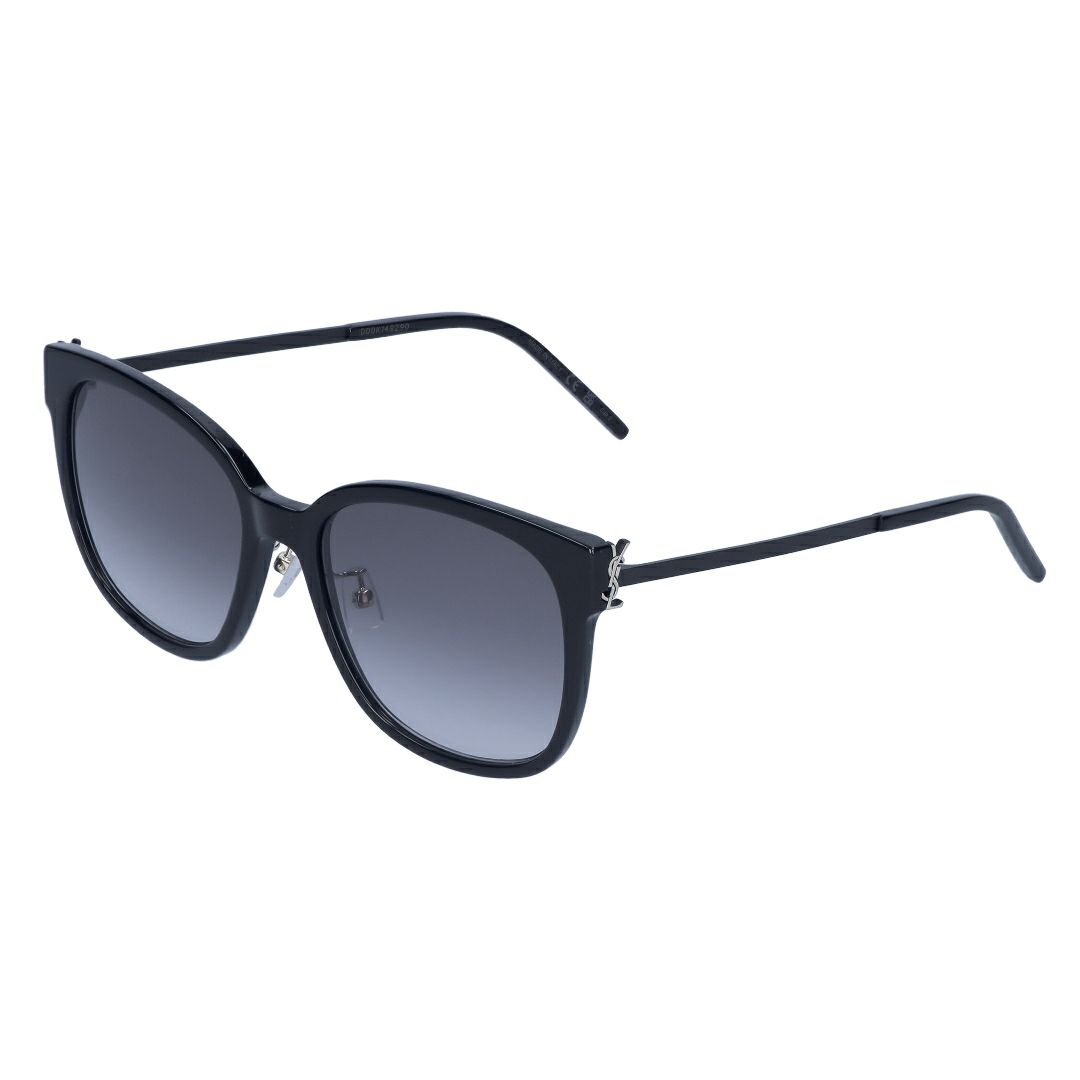 サンローランパリ SAINT LAURENT PARIS メンズ サングラス 711/K 001 54 SUNGLASS MAN RECYCLED AC BLACK CRYSTAL BLACK