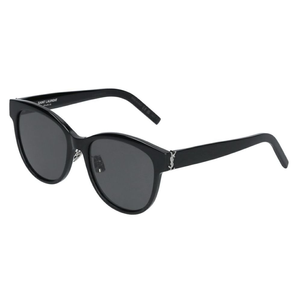 サンローランパリ SAINT LAURENT PARIS レディース サングラス M107/K 004 56 SUNGLASS WOMAN ACETATE BLACK BLACK GREY