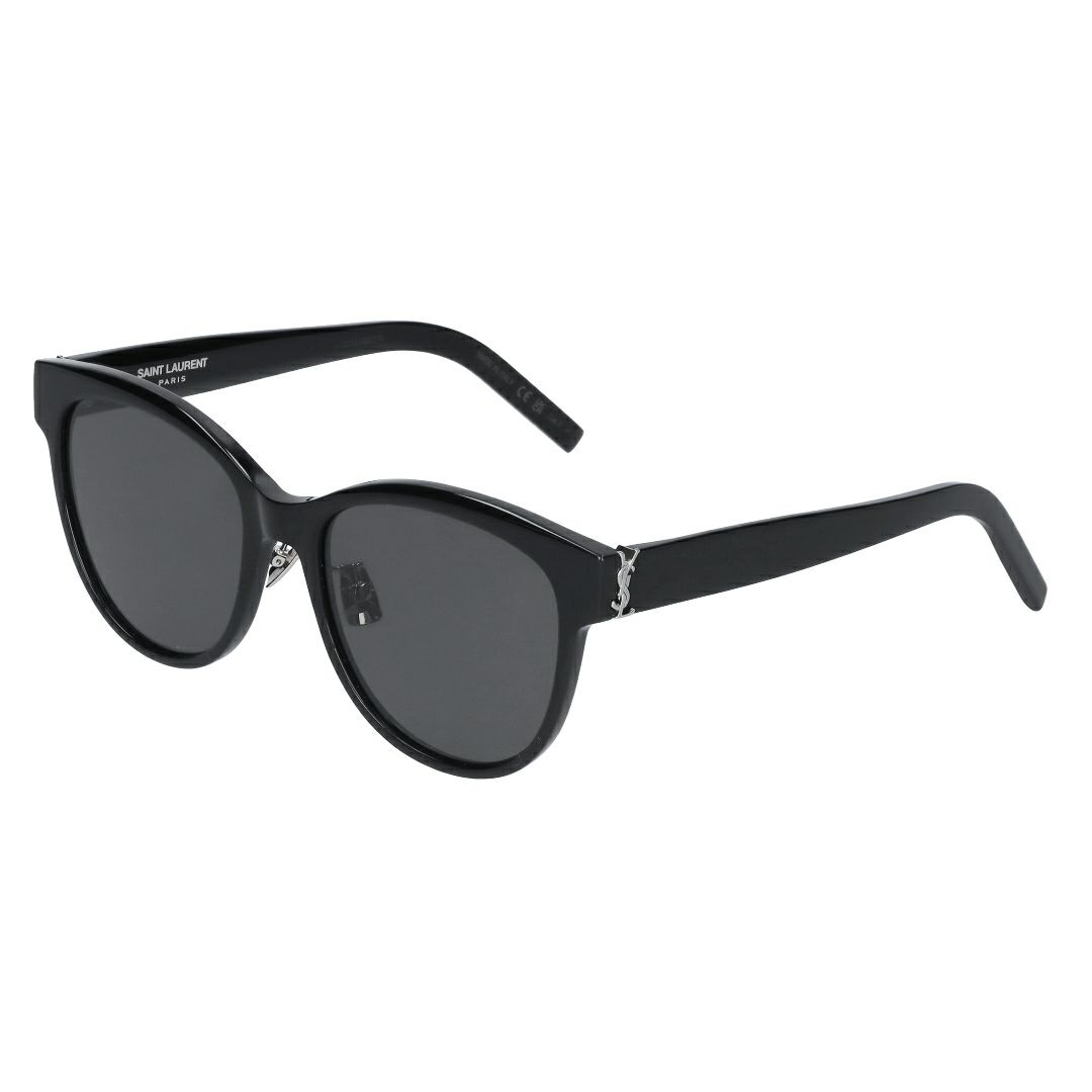 サンローランパリ SAINT LAURENT PARIS レディース サングラス M107/K 004 56 SUNGLASS WOMAN ACETATE BLACK BLACK GREY