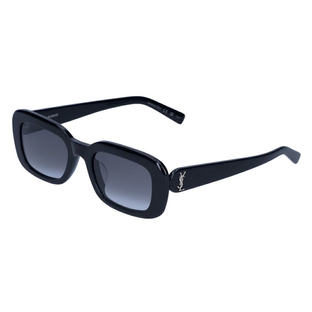 サンローランパリ SAINT LAURENT PARIS レディース サングラス M130/F 002 53 SUNGLASS WOMAN RECYCLED BLACK BLACK GREY