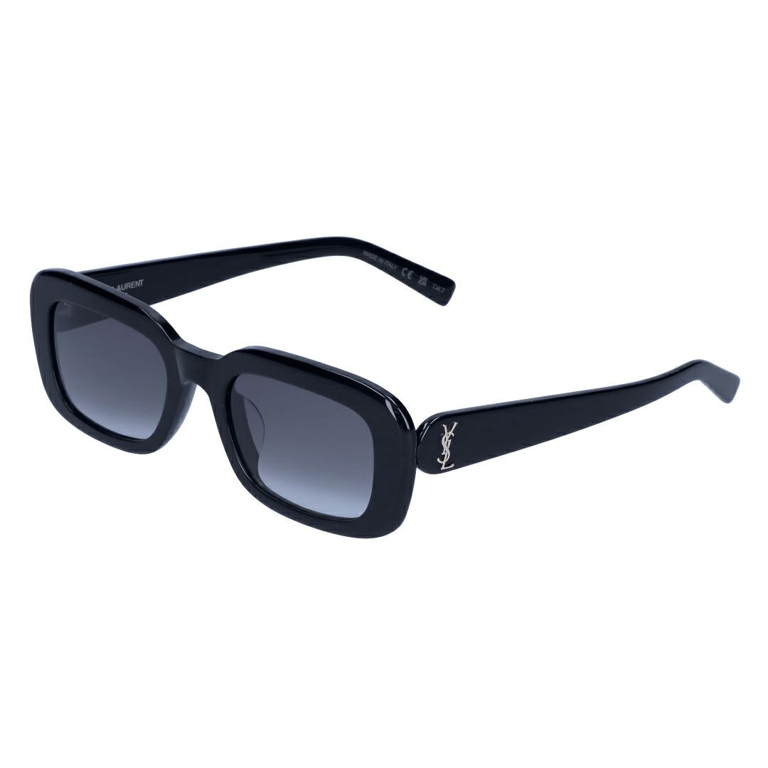 サンローランパリ SAINT LAURENT PARIS レディース サングラス M130/F 002 53 SUNGLASS WOMAN RECYCLED BLACK BLACK GREY
