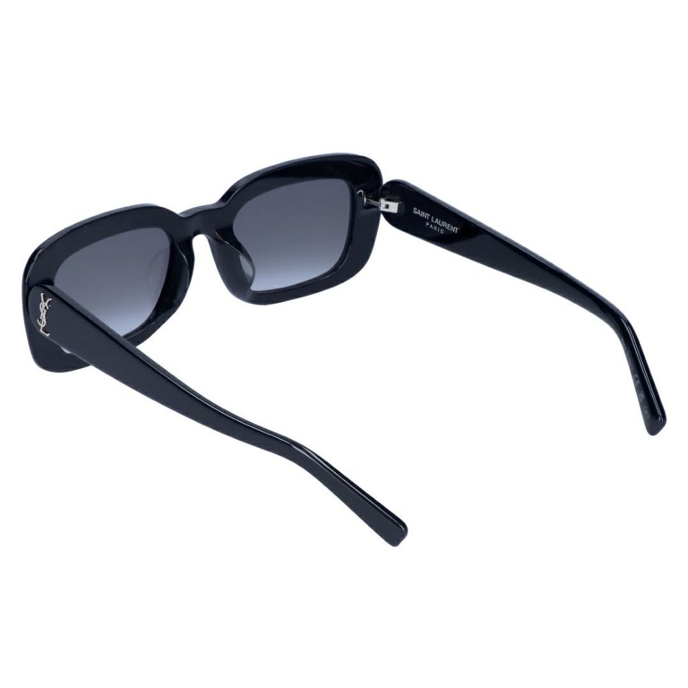 サンローランパリ SAINT LAURENT PARIS レディース サングラス M130/F 002 53 SUNGLASS WOMAN RECYCLED BLACK BLACK GREY