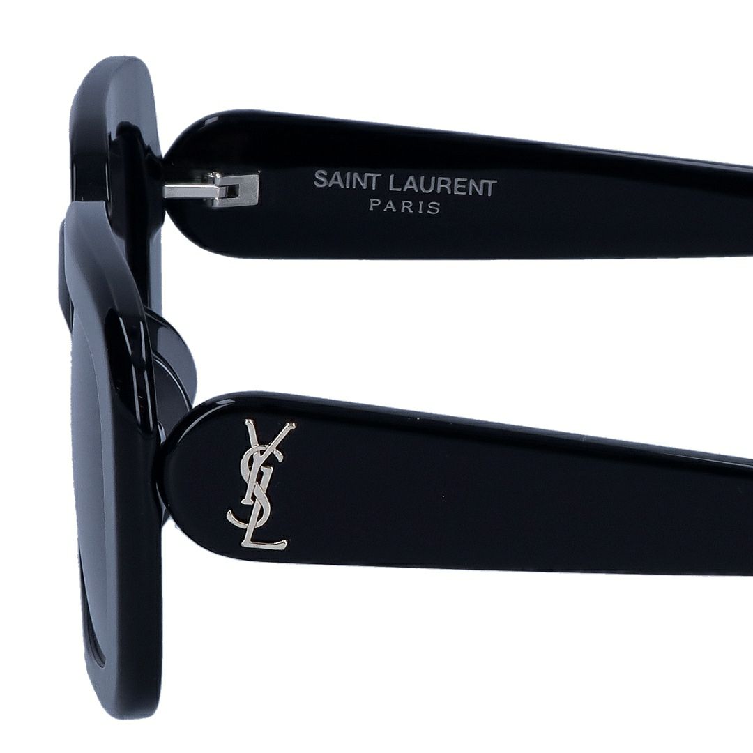 サンローランパリ SAINT LAURENT PARIS レディース サングラス M130/F 002 53 SUNGLASS WOMAN RECYCLED BLACK BLACK GREY