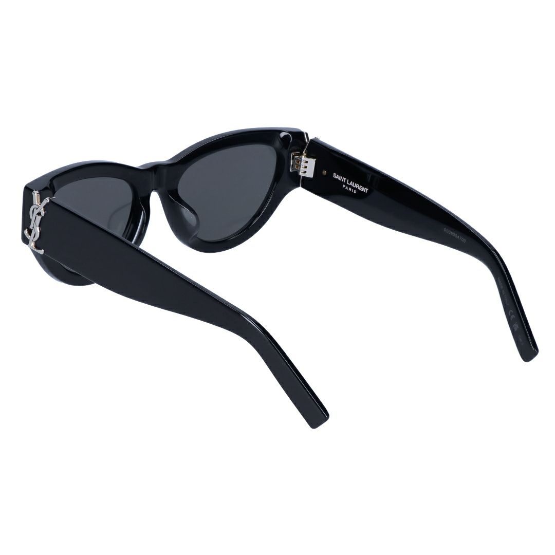 サンローランパリ SAINT LAURENT PARIS レディース サングラス M94/F 001 53 SUNGLASS WOMAN RECYCLED BLACK BLACK GREY