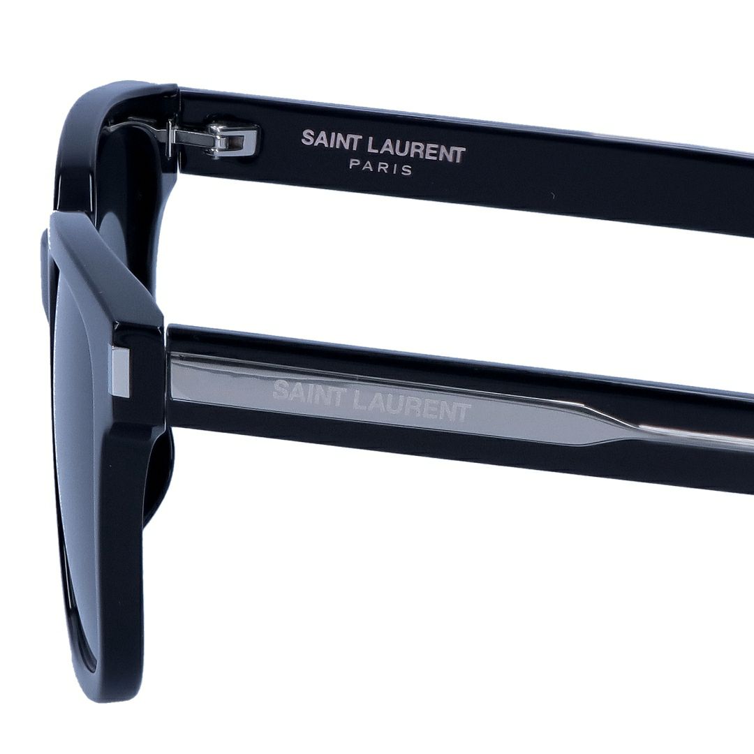 サンローランパリ SAINT LAURENT PARIS レディース サングラス SLM48S C/K 002 57 SUNGLASS WOMAN ACETAE BLACK BLACK SMOKE
